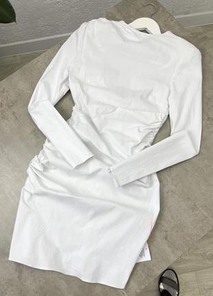 Біла сукня з класною спинкою asos3 фото