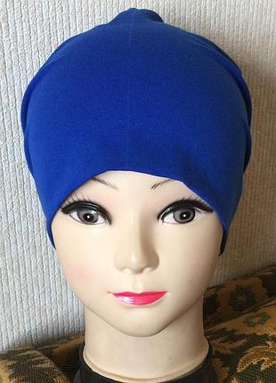 Шапка трикотажна, бавовняна.