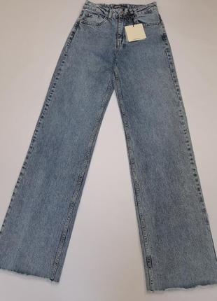 Нові брендові джинси cracpot wide leg2 фото