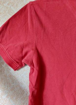 Червона футболка поло10 фото