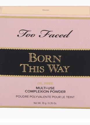Пудра too faced born this way