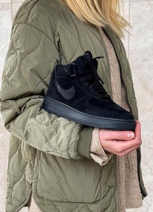 Чоловічі кросівки nike air force 1 high black 2