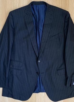 Ermenegildo zegna wool striped blazer піджак в смужку