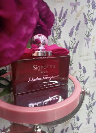 Salvatore ferragamo, signorina ribelle,100 мл - парфуми (edp), тестер