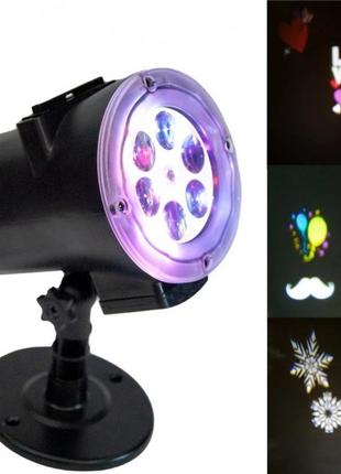 Уличный led проектор новогодний pic-07-12