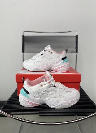 Nike m2k tekno white pink grey blue
ніжні жіночі кросівки найк білі рожеві женские нежные белые кроссовки розовые зефирные3 фото