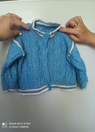 В'язання пов'язана кофта ,вовна