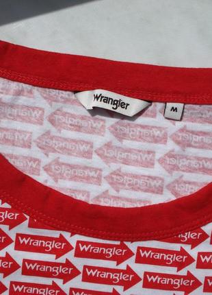 Wrangler, футболка з принтом, р. м4 фото
