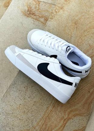 Кросівки blazer low vintage white