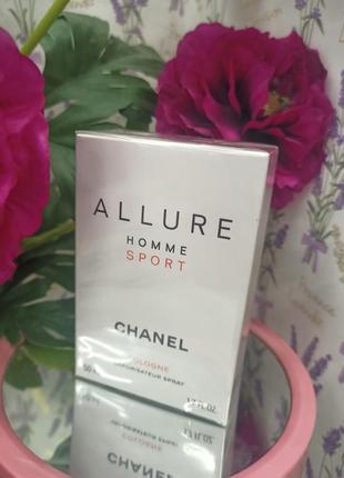 Одеколон для чоловіків chanel allure homme sport cologne 50 мл