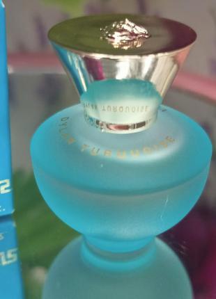 Туалетна вода versace pour femme dylan turquoise мініатюра 5 мл6 фото