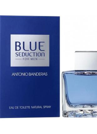 Туалетна вода antonio banderas blue seduction 100 мл6 фото