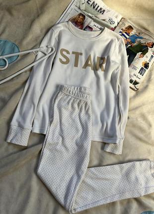 Натуральна дитяча піжама від lc waikiki рр 7/9 років