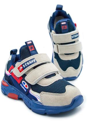 Спортивні кросівки для дівчинки, демісезонне взуття для дитини, bessky, р.26-313 фото