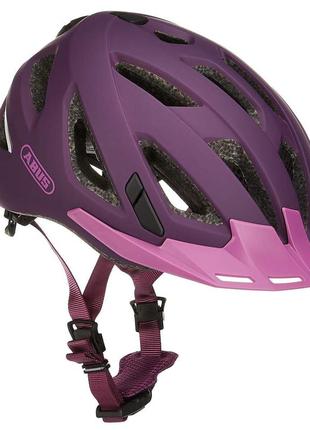 Велошлем abus urban-i 3.0 helmet core purple germany 2021г  (52-58см)2 фото