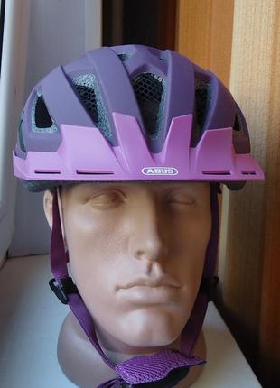 Велошлем abus urban-i 3.0 helmet core purple germany 2021г  (52-58см)4 фото