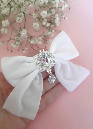 Шикарний бант великий оксамитовий