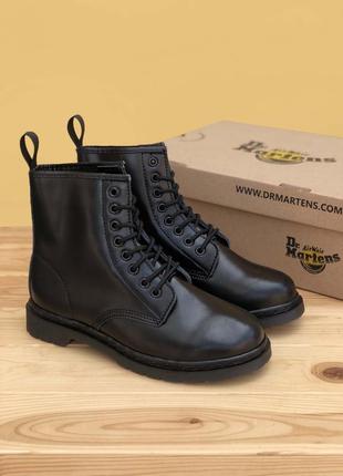 🔥черевики жіночі dr. martens 1460 mono black