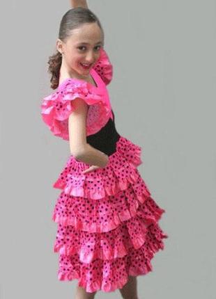 Іспанка фламенко сеньйора кармен карнавальна сукня3 фото