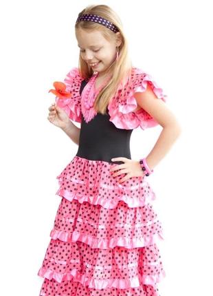 Іспанка фламенко сеньйора кармен карнавальна сукня4 фото