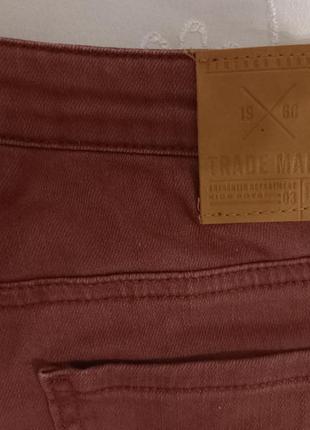 Чудові джинси  коричнево бордового кольору.  kids collection.8 фото