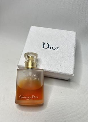 Туалетная вода christian dior- diorissimo-edt spray-30ml-vintage duft gebraucht