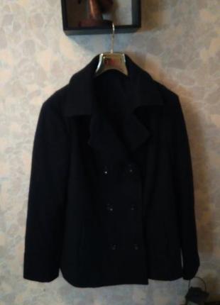 Фирменное шерстяное пальто от tcm tchibo. германия. оригинал!5 фото