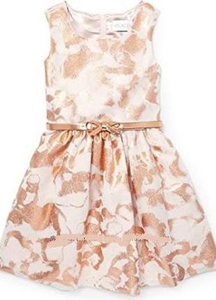 Нарядное праздничное платье на девочку бренд childrensplace чилдренс плейс сша святкове плаття сукня1 фото
