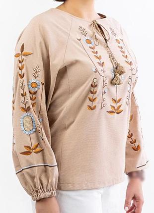 Лляна вишиванка жіноча. жіноча сорочка-вишиванка. красива жіноча вишиванка