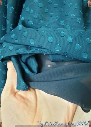 Фирменное asos шифоновое платье-миди с кружевными рукавчиками и пояском, размер л-ка7 фото