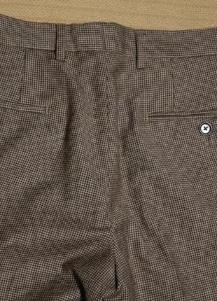 Легкі меланжеві вовняні фірмові штани соврменного крою next slim fit англія. 30 r.9 фото