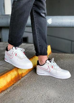 Жіночі кросівки nike air force 1 script smoosh white6 фото