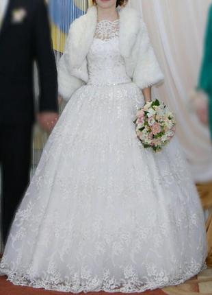 Супер свадебное платьн3 фото