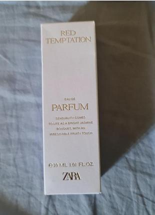 Zara red temptation 10ml 30ml6 фото