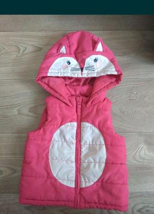 Жилетка для дівчинки
