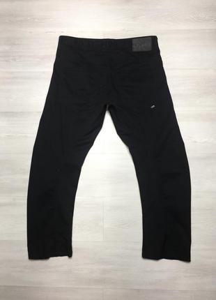 Бендові чоловічі чорні чоловічі фірмові джинси арки jack & jones оригінал3 фото