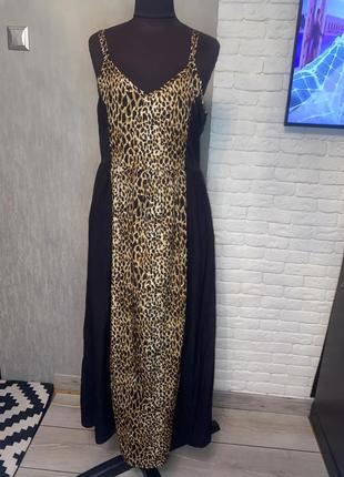Довга сукня сарафан у леопардовий принт women only 52р