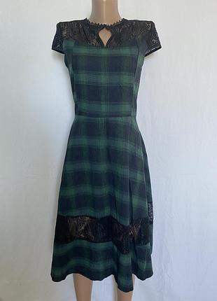 Очень красивое платье 👗 в клетку   ххл