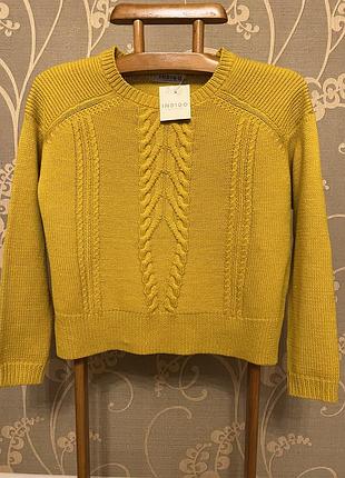Очень красивый и стильный брендовый вязаный свитерок 21-22.