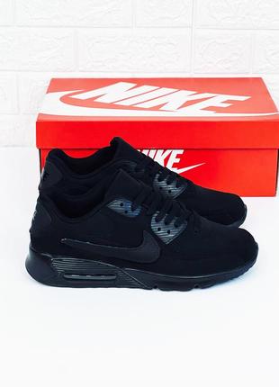 Кросівки чоловічі nike air max 90 all black кросівки чоловічі найк 90