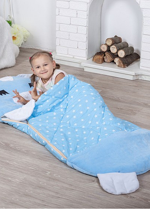 Дитячий прикольний спальний мішок для хлопчиків і дівчаток наш магазин smile-room.com.ua