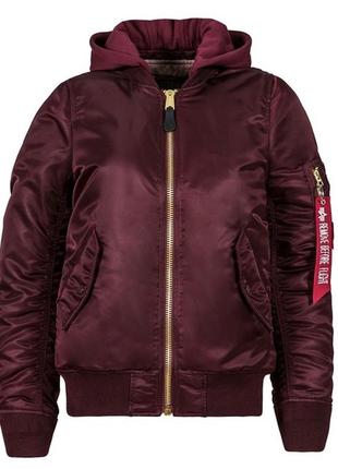 Alpha industries ma-1 natus bomber jacket w модний бомбер осінь куртка демісезонна3 фото