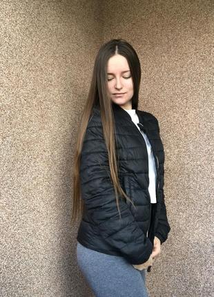 Куртка женская курточка осенняя осень черная7 фото
