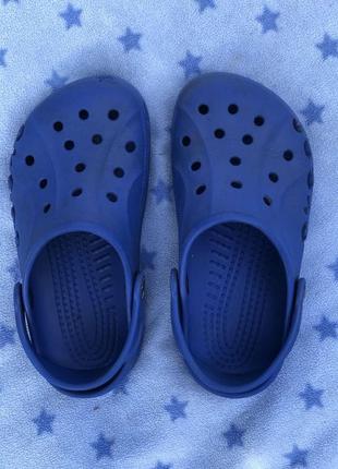 Шлепки-кроксы  crocs размер 2/4  стелька 21-22 см2 фото