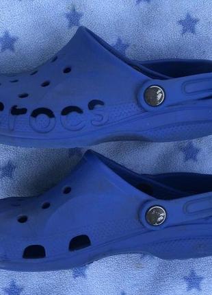 Шлепки-кроксы  crocs размер 2/4  стелька 21-22 см3 фото