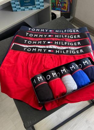 Набір трусів tommy hilfiger new 5 шт + шкарпетки 8 пар5 фото