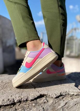 Жіночі кросівки nike air force 1 shadow10 фото