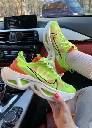 Жіночі кросівки nike zoom x vista grind green white orange / кросівки найк5 фото