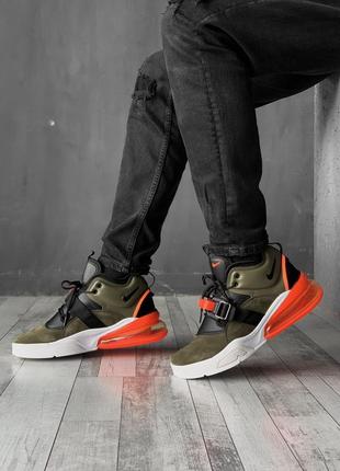 Чоловічі кросівки nike air force 270 medium olive / кросівки найк