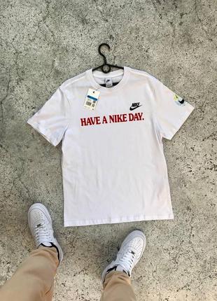 Мужская футболка с коротким рукавом have a nike day оригинал